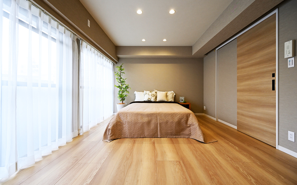 室内3.マスターベットルーム